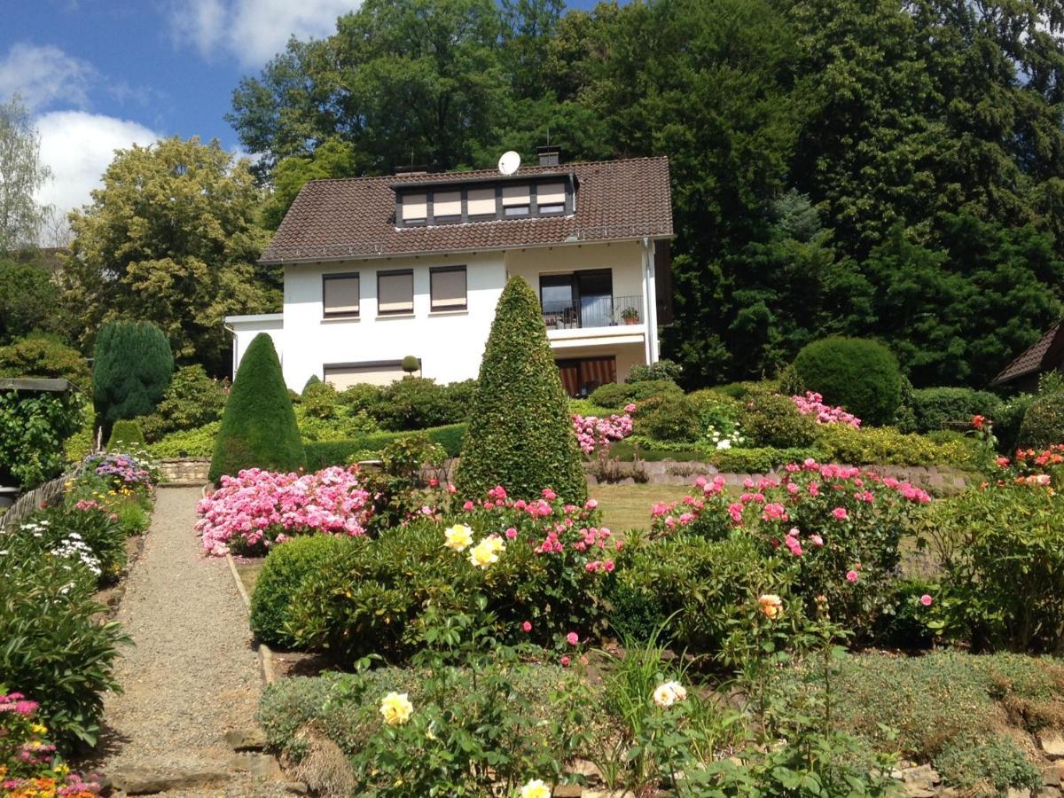 Ferienwohnung Waldruhe Hessisch Oldendorf Esterno foto